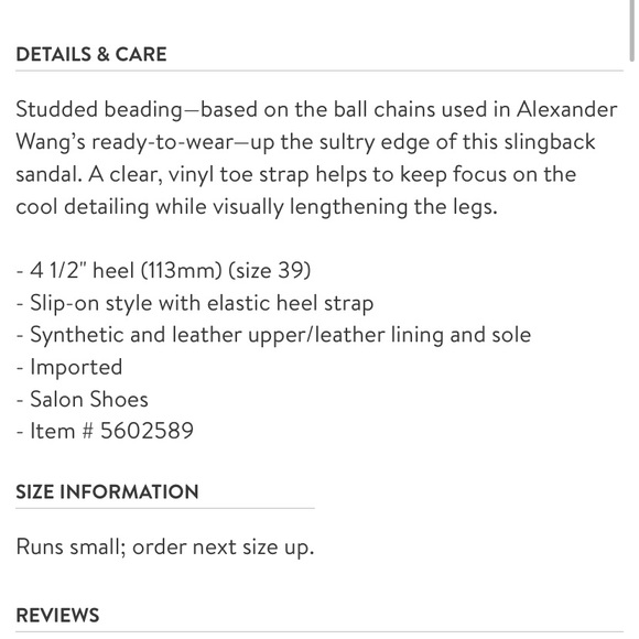 Alexander Wang Nova Studded heels - Picture 3 of 7